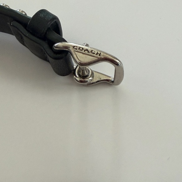 Coach Leather Studded Buckle Bracelet - Picture 6 of 9